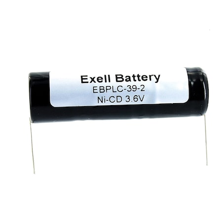 Exell Battery 3.6V Ni-CD PLC Comp Backup Battery Fits AT&T 560 Epson MX16 & Replaces COMP-39-2 EBPLC-39-2
